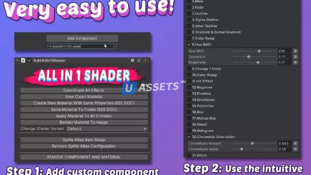 All In 1 Sprite Shader