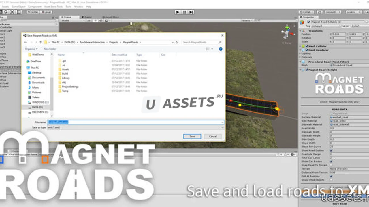 Magnet Roads