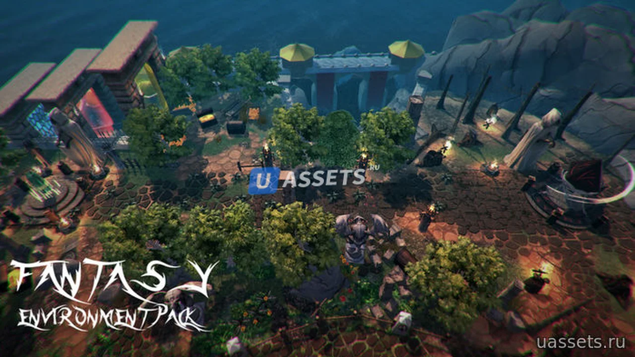 Moba Fantasy Environment Pack