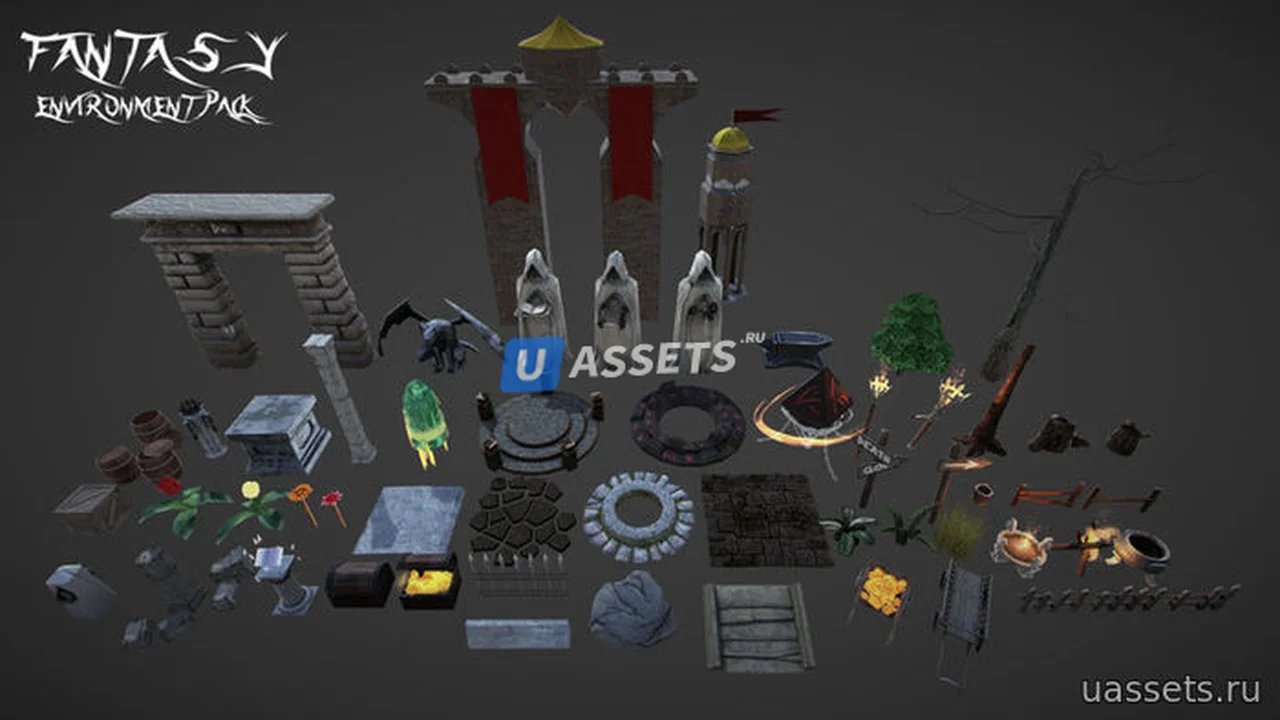 Moba Fantasy Environment Pack