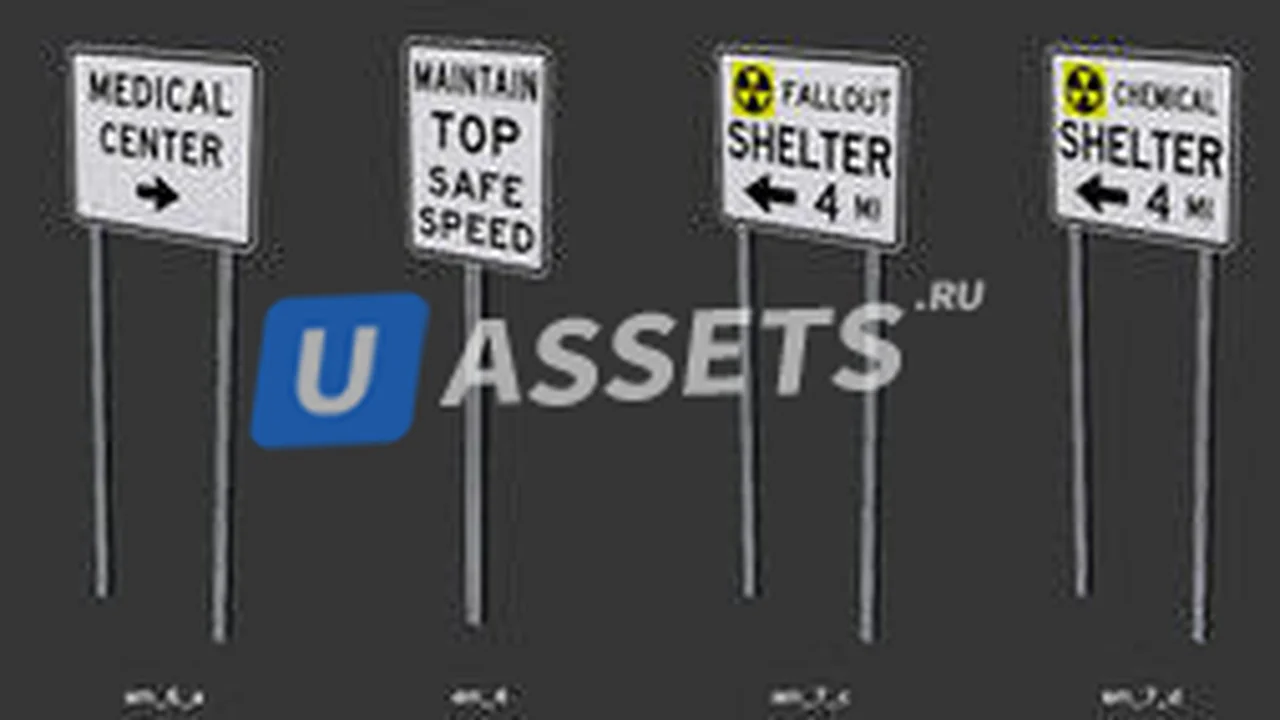 430 Prefab Traffic Signs