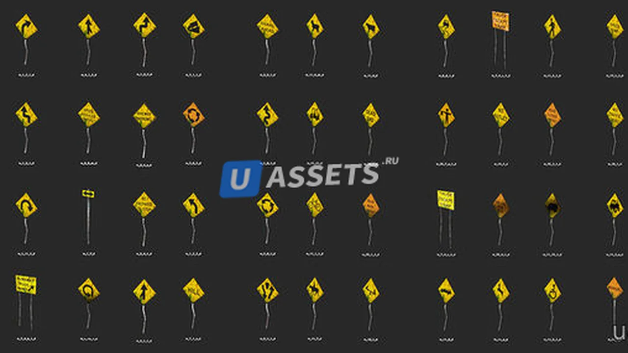 430 Prefab Traffic Signs