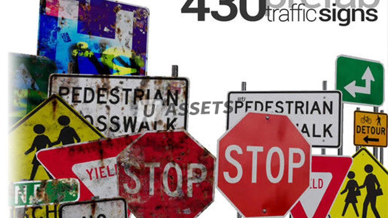 430 Prefab Traffic Signs
