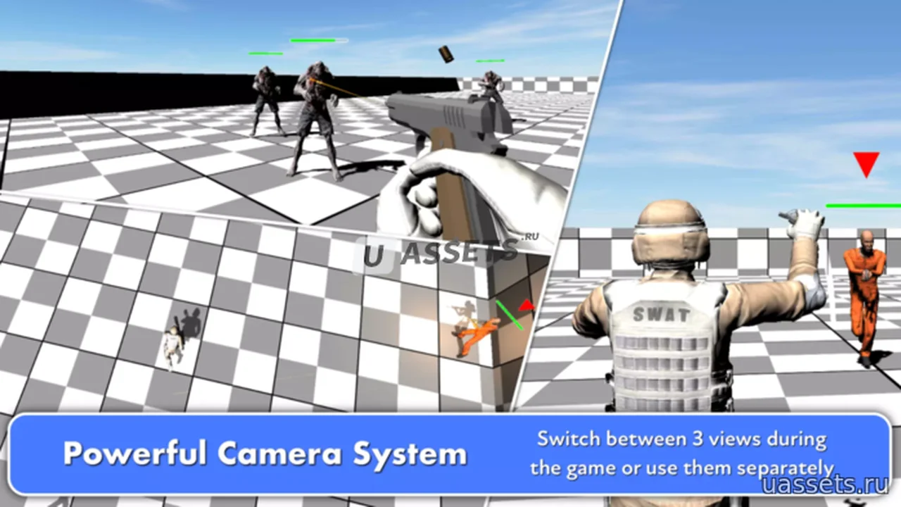 Universal Shooter Kit: FPS, TPS, TDS