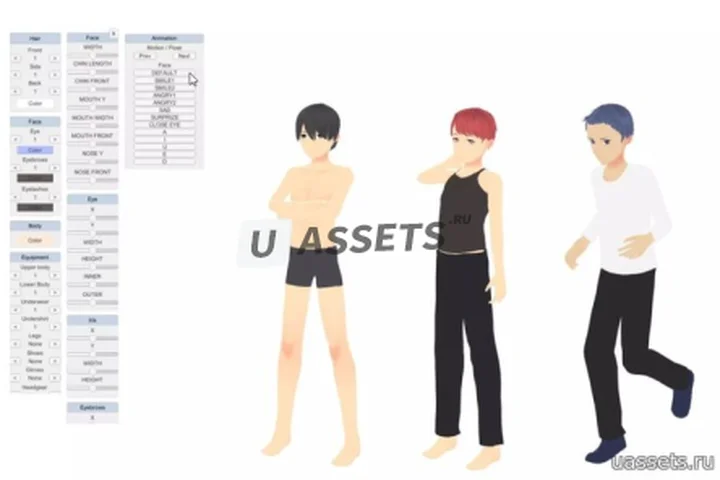 Customizable Anime Boy (Beta)