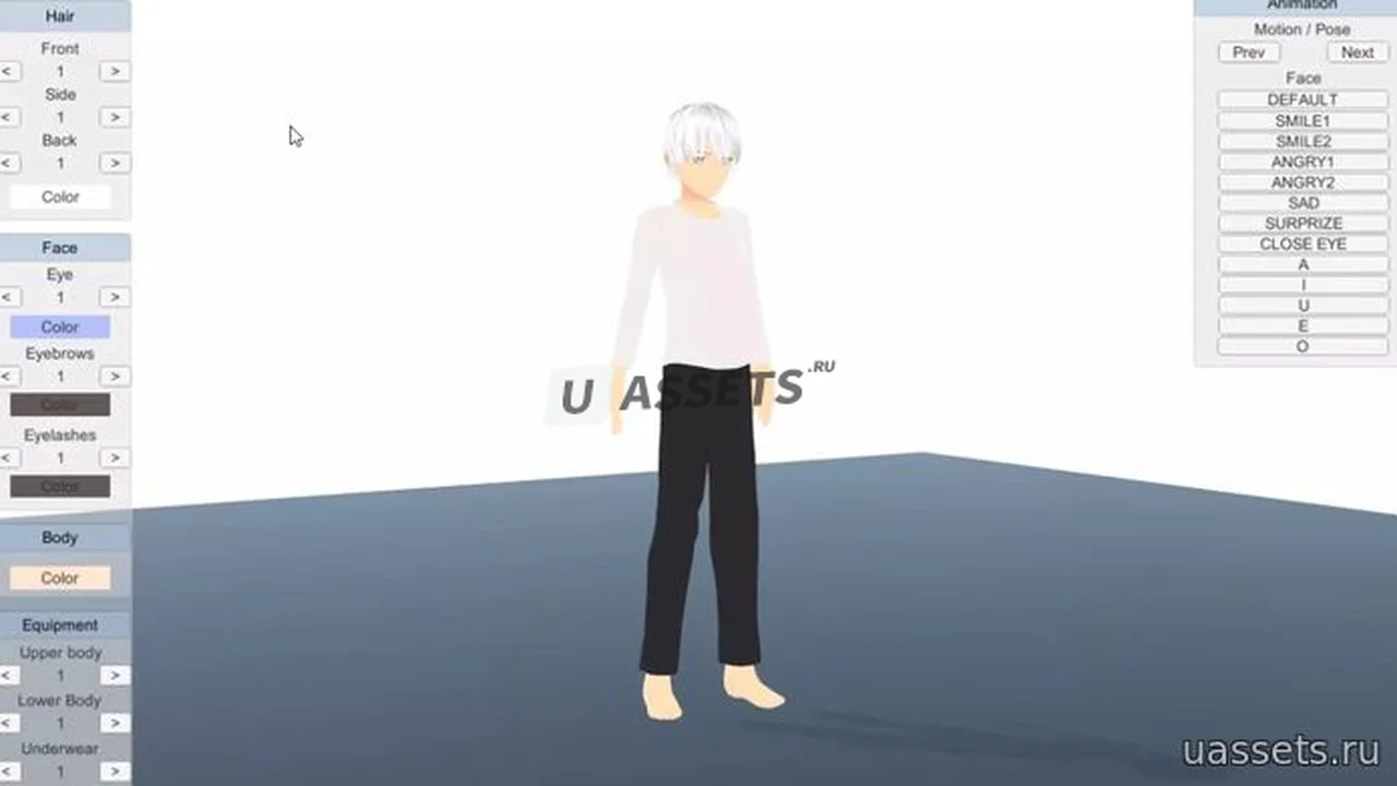 Customizable Anime Boy (Beta)