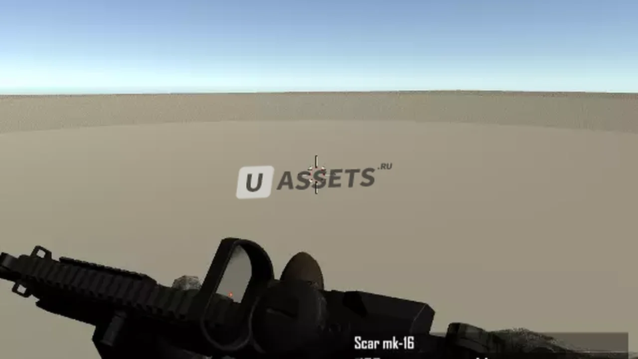 Character for multiplayer FPS game