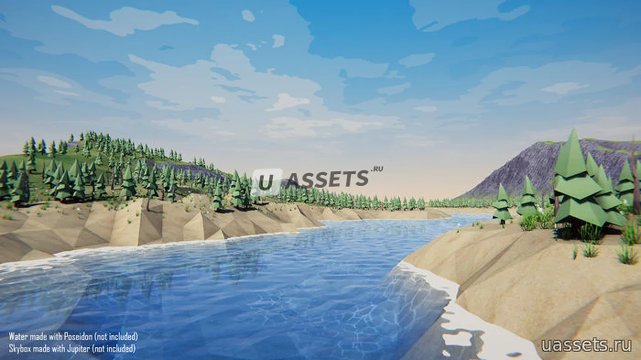 Low Poly Terrain - Polaris 2020