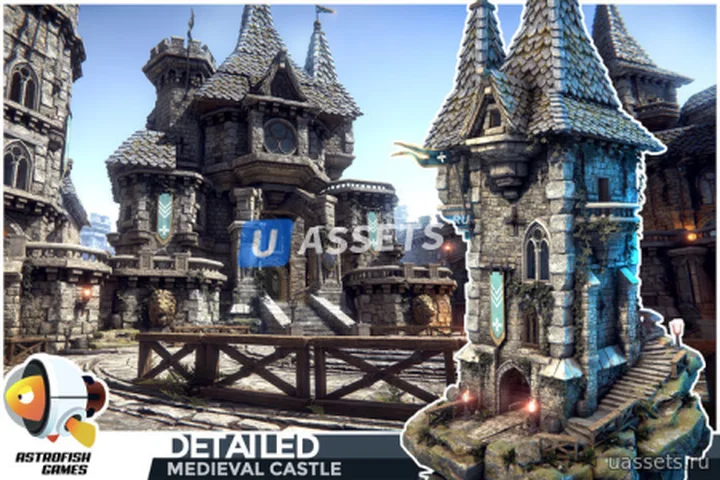 DETAILED - Medieval Castle
