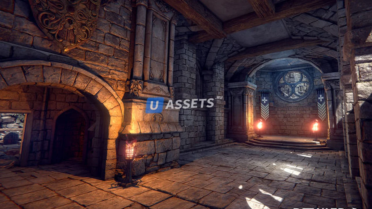 DETAILED - Medieval Castle