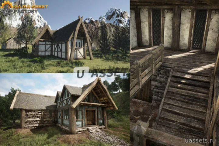 Medieval Houses Modular Vol 1