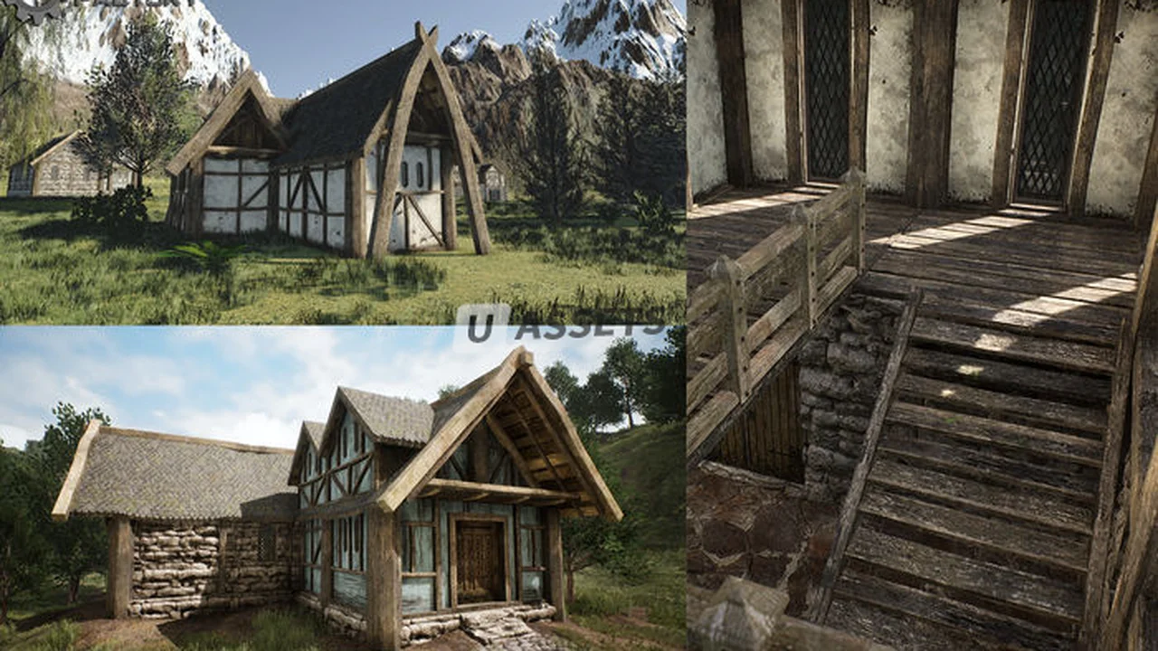 Medieval Houses Modular Vol 1