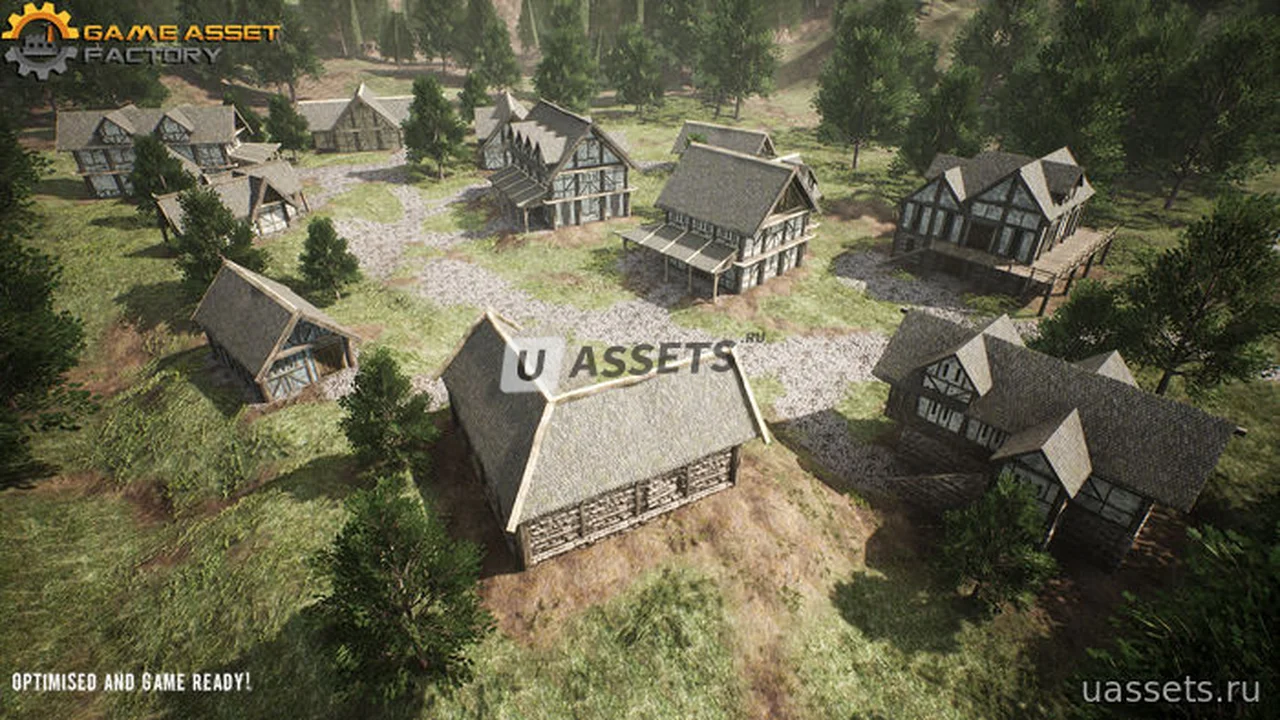 Medieval Houses Modular Vol 1
