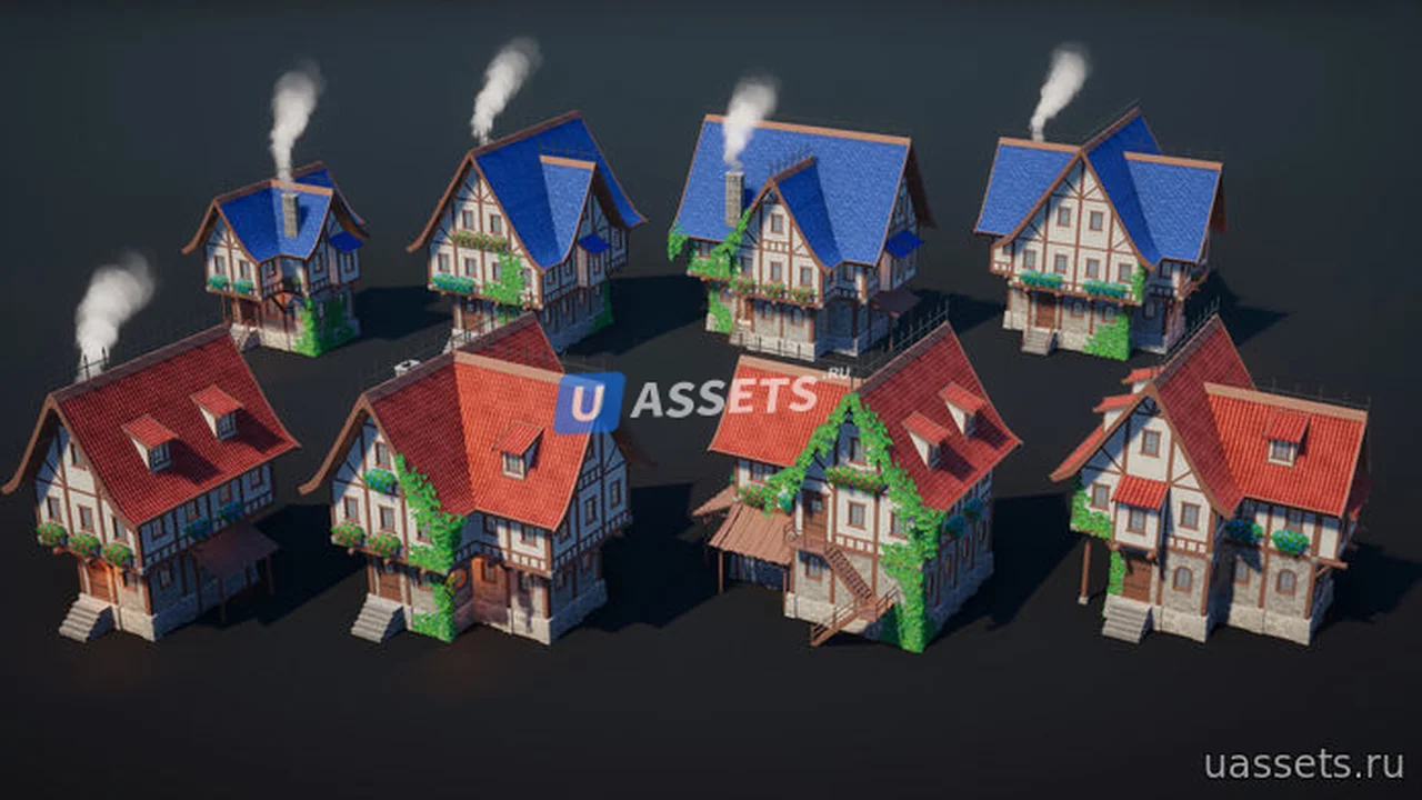 SUNTAIL - Stylized Fantasy Village