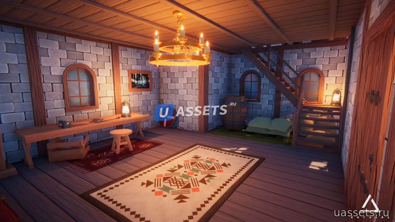 SUNTAIL - Stylized Fantasy Village