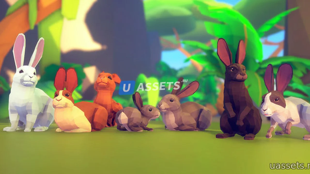Poly Art Forest Set