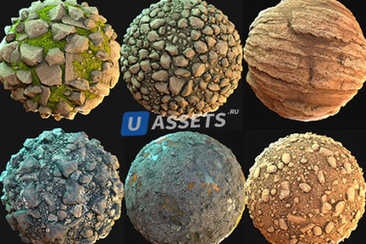 Terrain PBR textures VOL 2