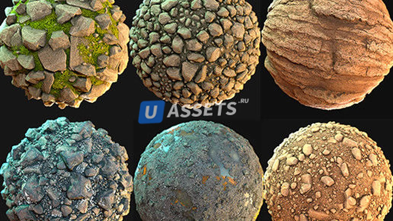 Terrain PBR textures VOL 2