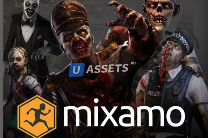 Mixamo Zombie Character Contest Pack