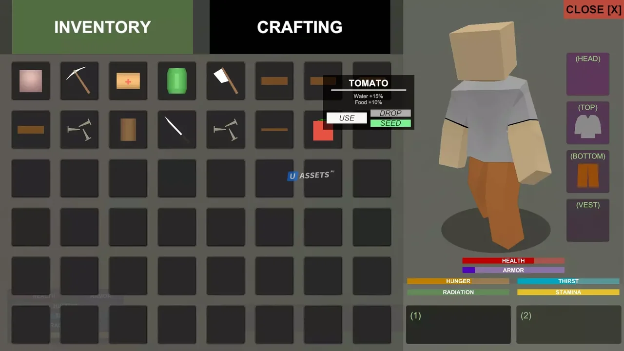 Advanced Survival Kit for Playmaker: FPS Game Template v1.2
