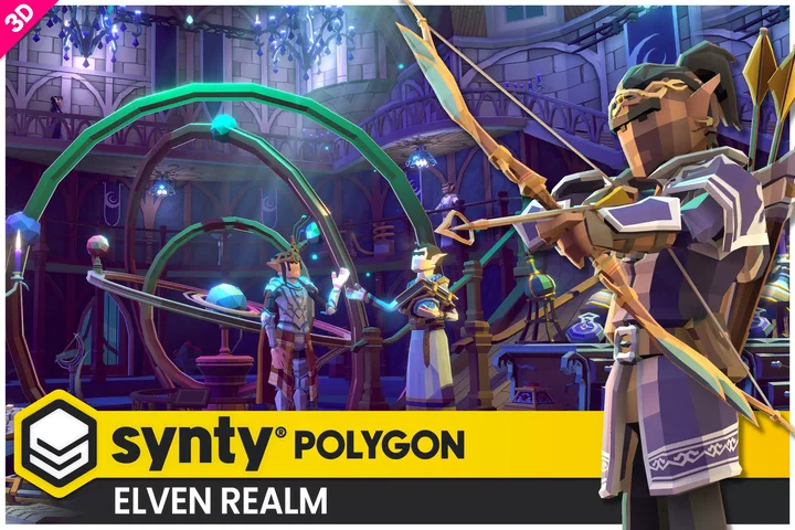 POLYGON - Elven Realm - Low Poly 3D Art by Synty