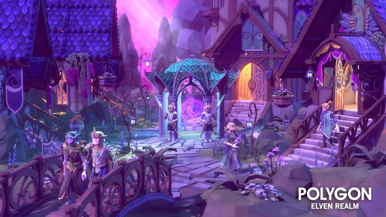 POLYGON - Elven Realm - Low Poly 3D Art by Synty