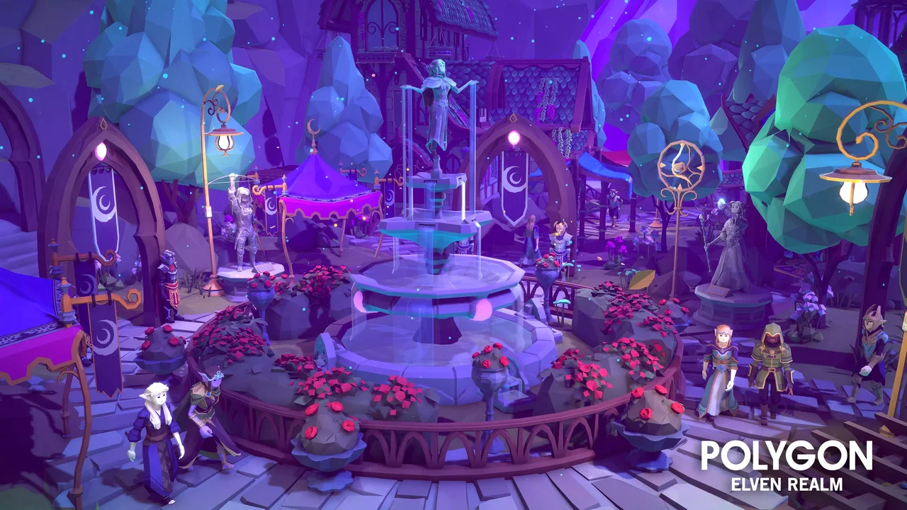 POLYGON - Elven Realm - Low Poly 3D Art by Synty