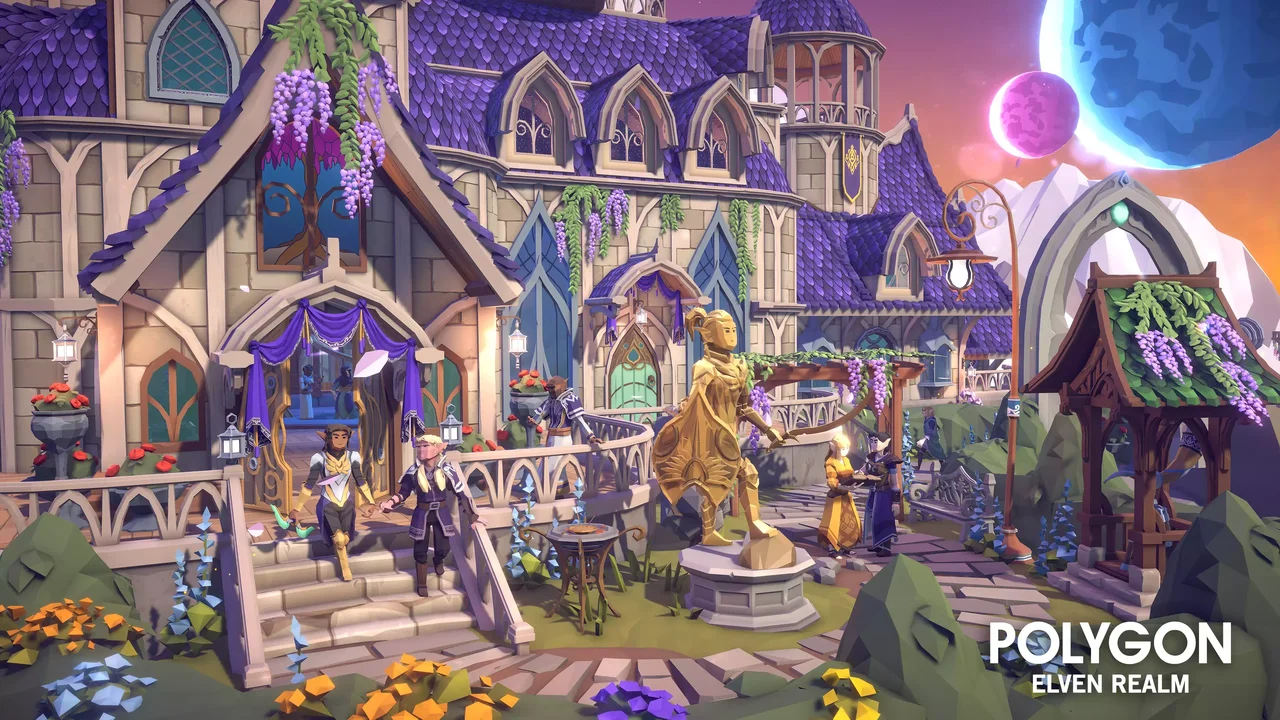 POLYGON - Elven Realm - Low Poly 3D Art by Synty