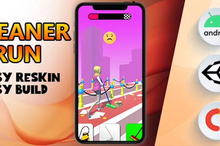 Cleaner Run - Unity - Admob