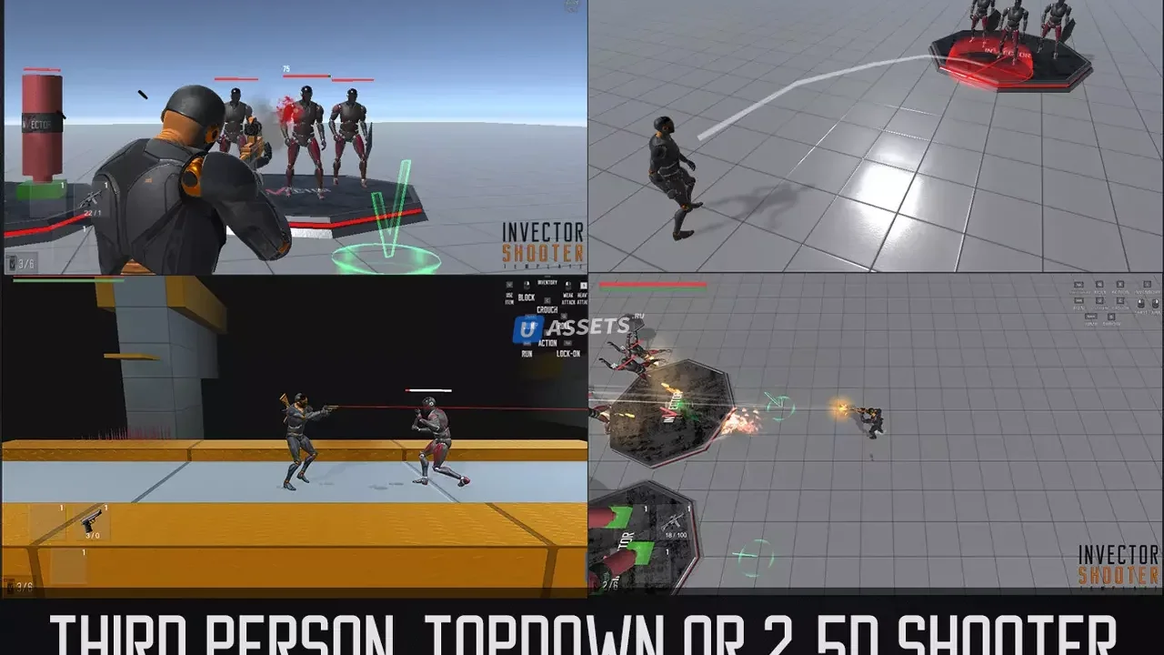Third Person Controller - Shooter Template