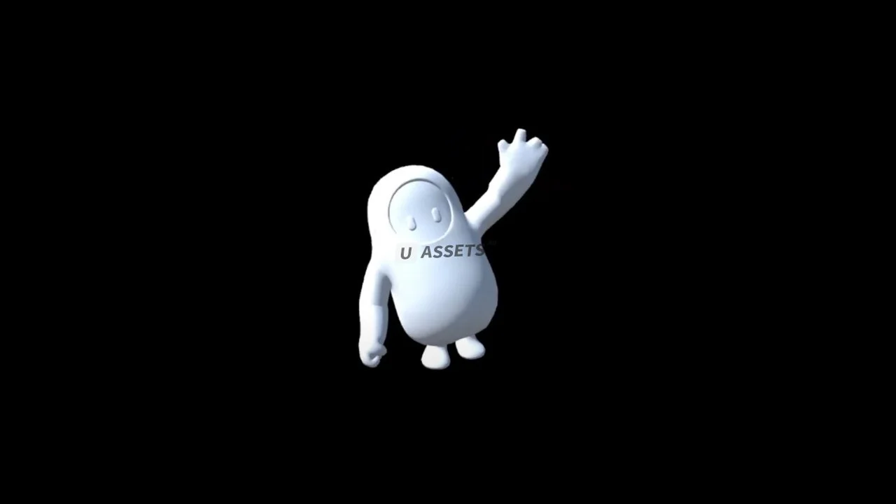 Animations from Fall Guys converted to Unity humanoid