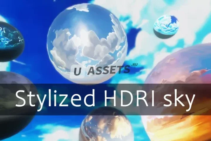 Cartoon & Stylized HDR sky