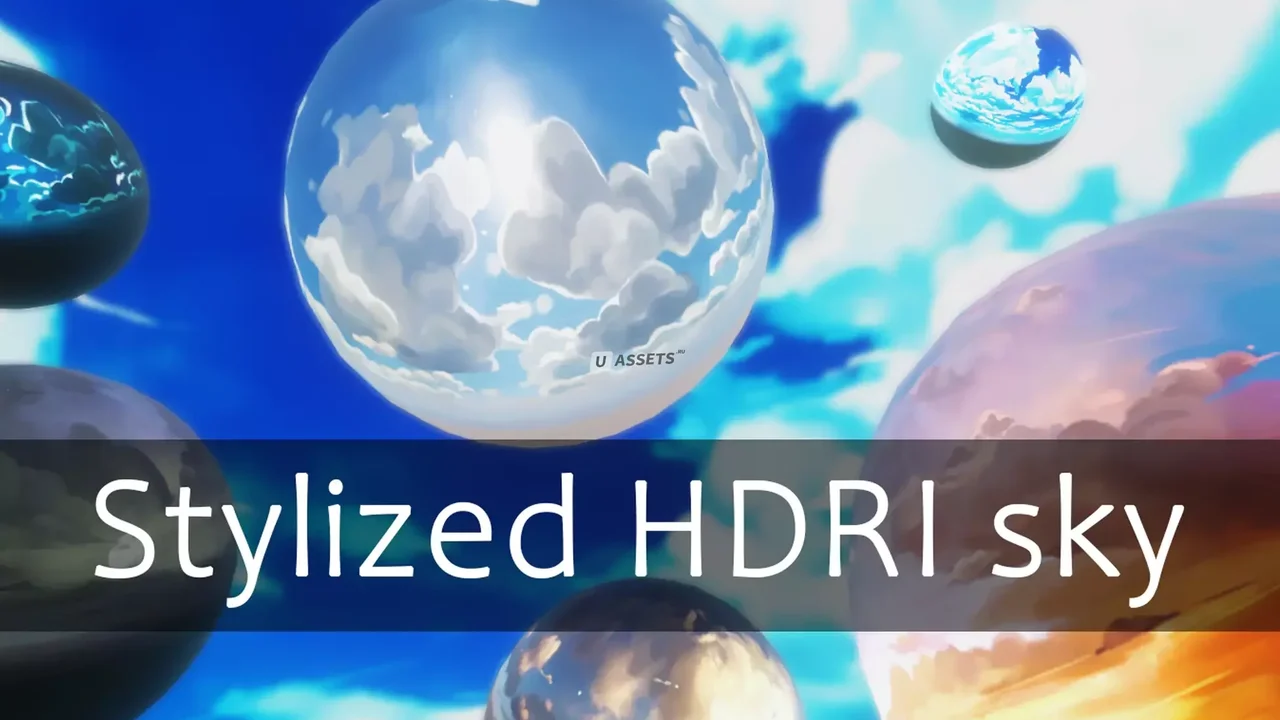 Cartoon & Stylized HDR sky