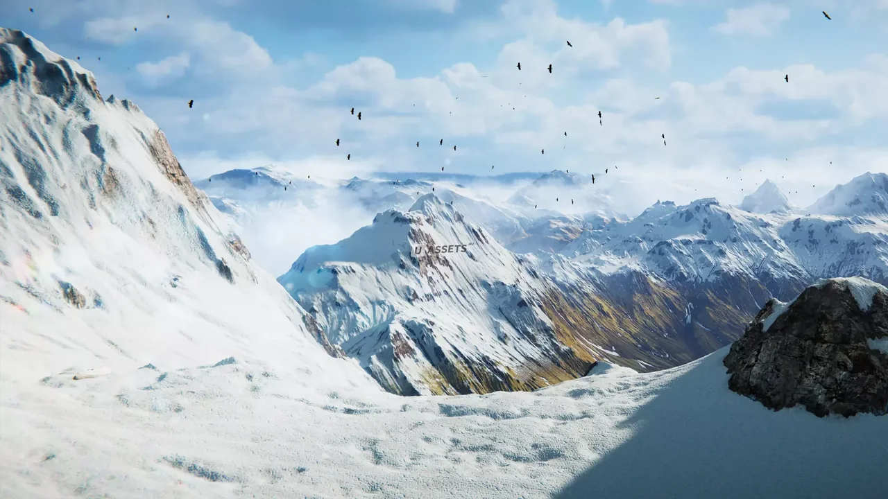 Mountain River Valley Environment