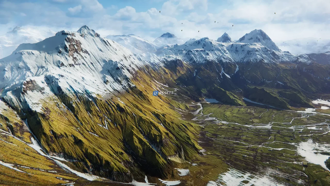 Mountain River Valley Environment