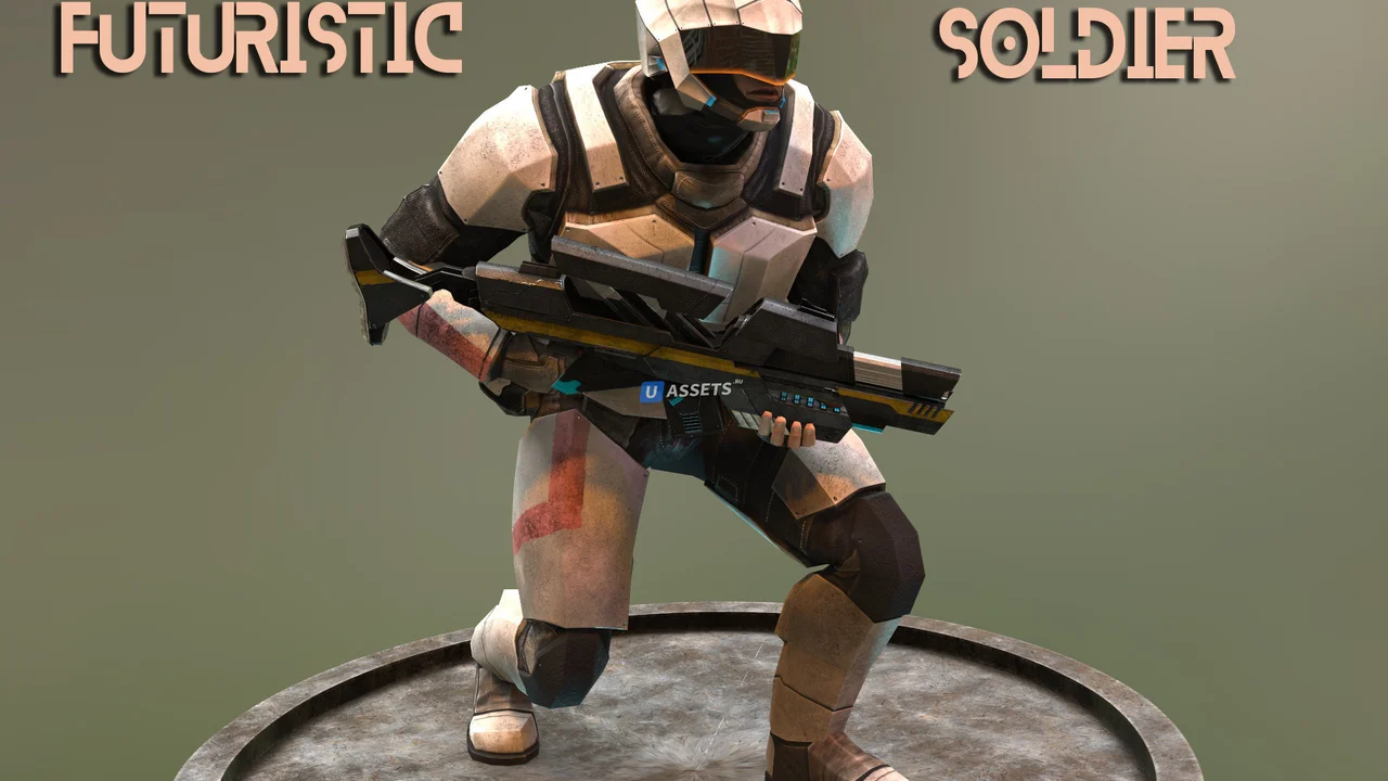 Futuristic Soldier 2