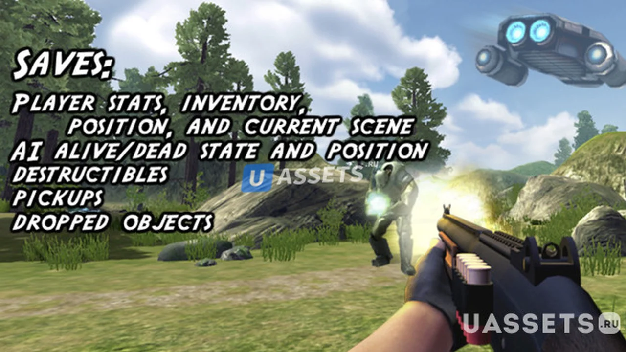 Save System for Realistic FPS Prefab