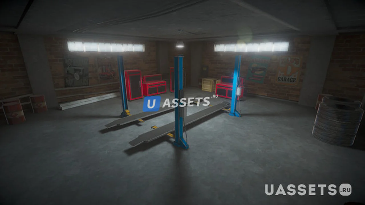 Low-Poly Garage