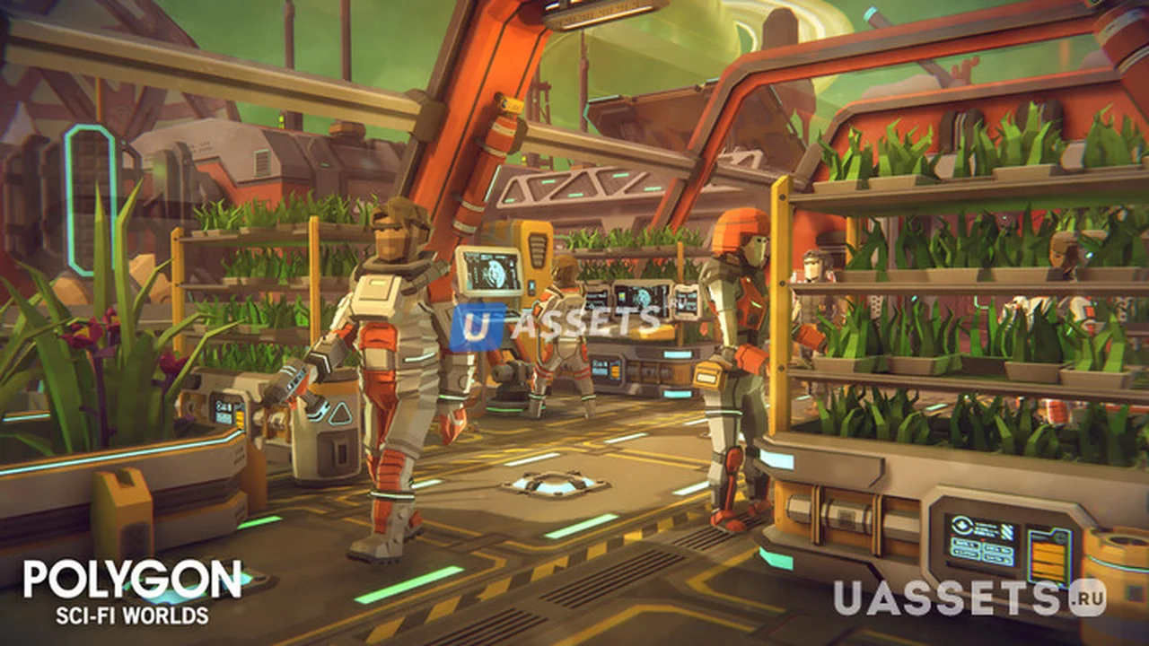 POLYGON Sci-Fi Worlds