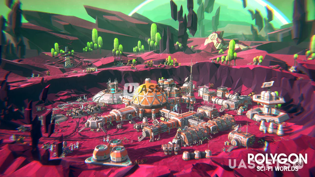 POLYGON Sci-Fi Worlds