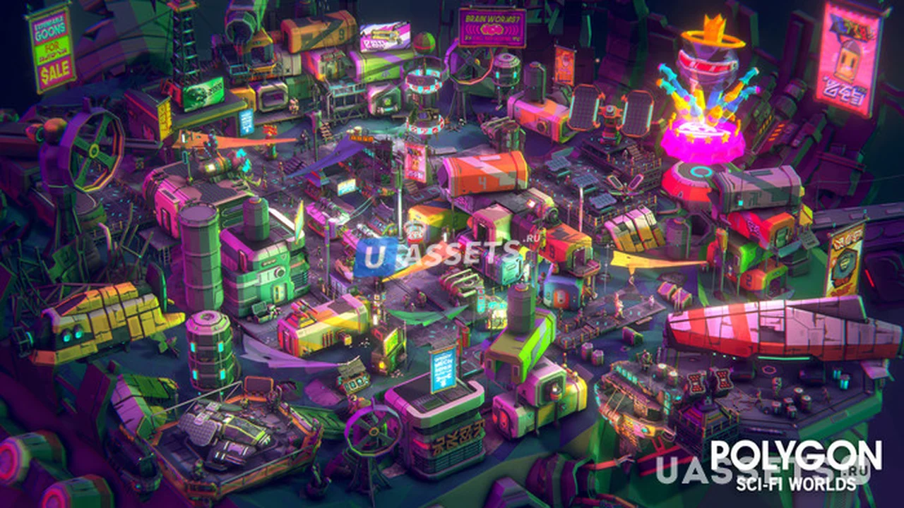 POLYGON Sci-Fi Worlds