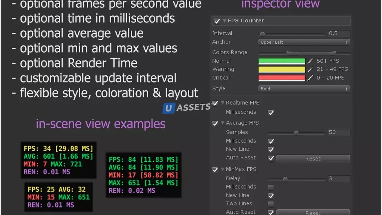 Advanced FPS Counter