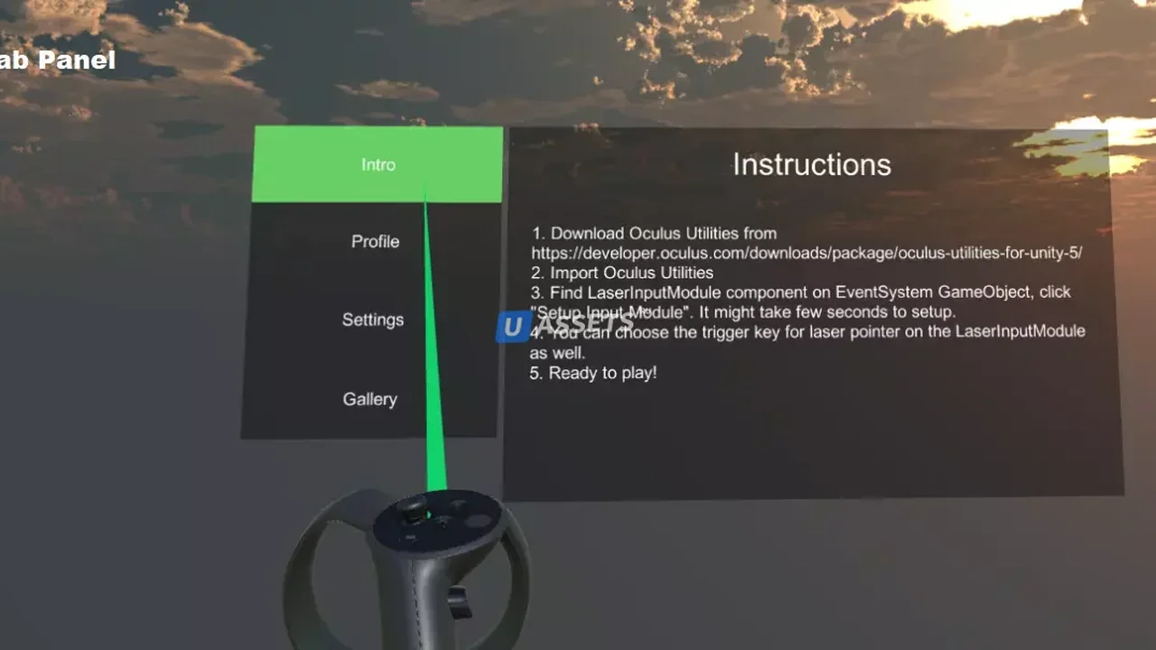 VR UIKit