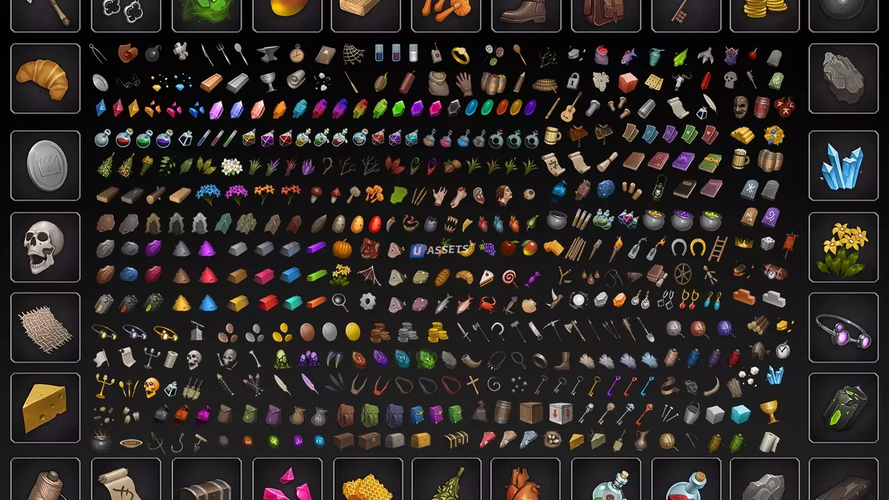 2000 Fantasy Icons