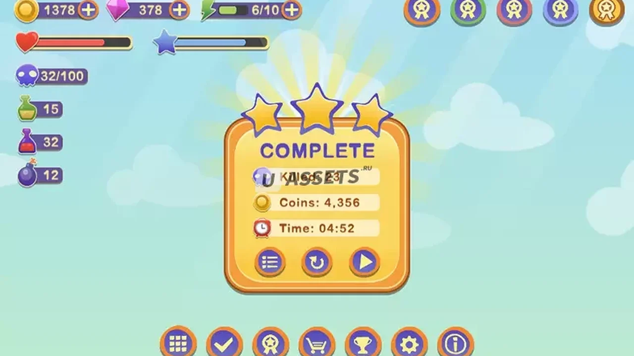 Mobile Cartoon GUI #2