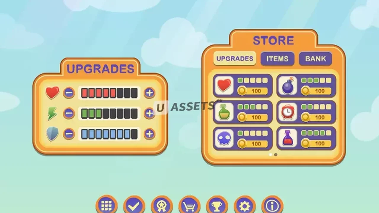 Mobile Cartoon GUI #2
