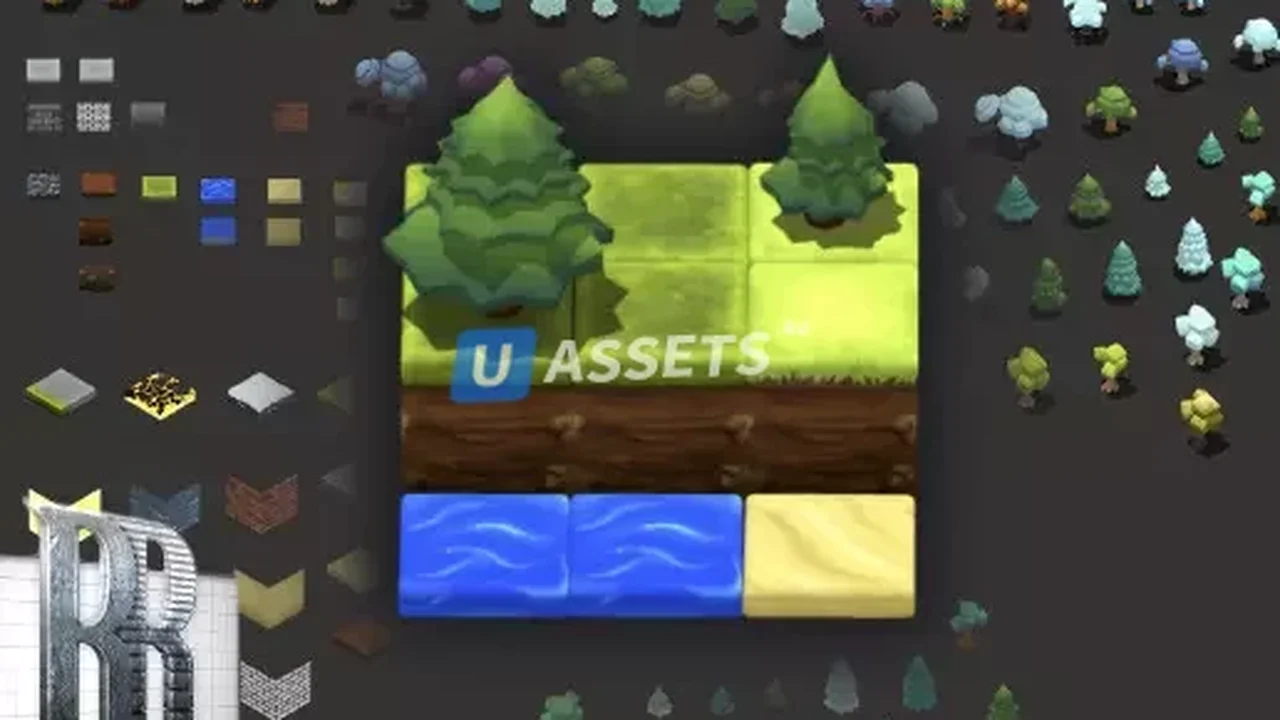Environment Sprite Pack + TopDown Tileset