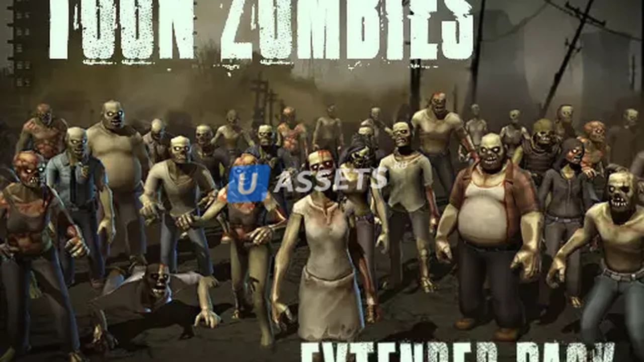 Toon Zombies - Extended Pack