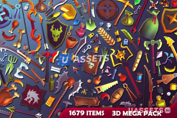 3D Items - Mega Pack