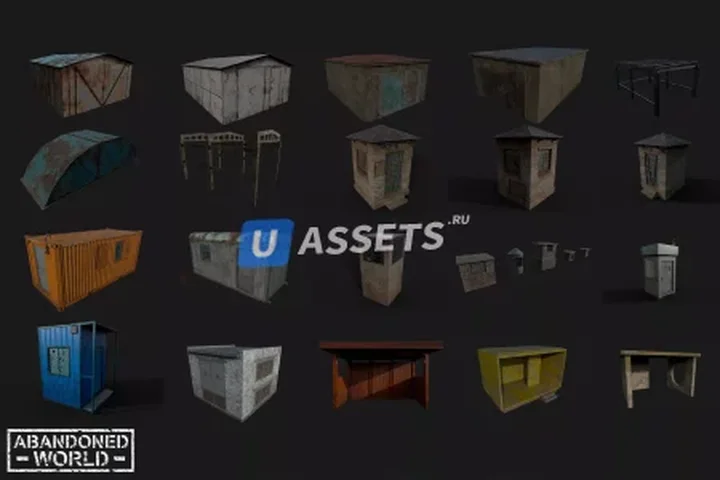 Old Small Buildings Pack